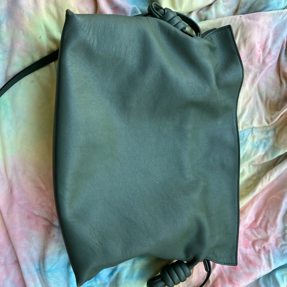 Loewe medium flamenco - vintage khaki